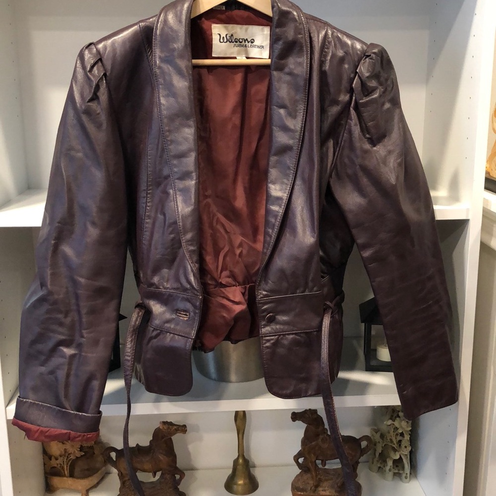 Wilson’s leather jacket